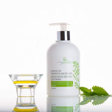 Șampon Pentru Păr Uscat și Deteriorat cu Extract de Urzică și Ulei Inka Inchi pt Ea- 500 ml