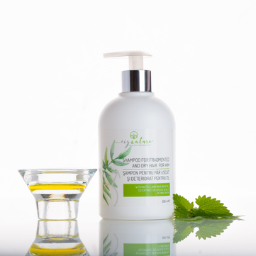 Șampon Pentru Păr Uscat și Deteriorat cu Extract de Urzică și Ulei Inka Inchi pt El- 500 ml